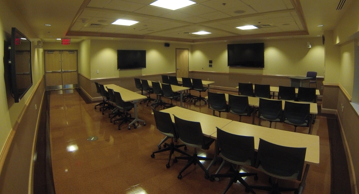 Picture of classroom setup of room 3202